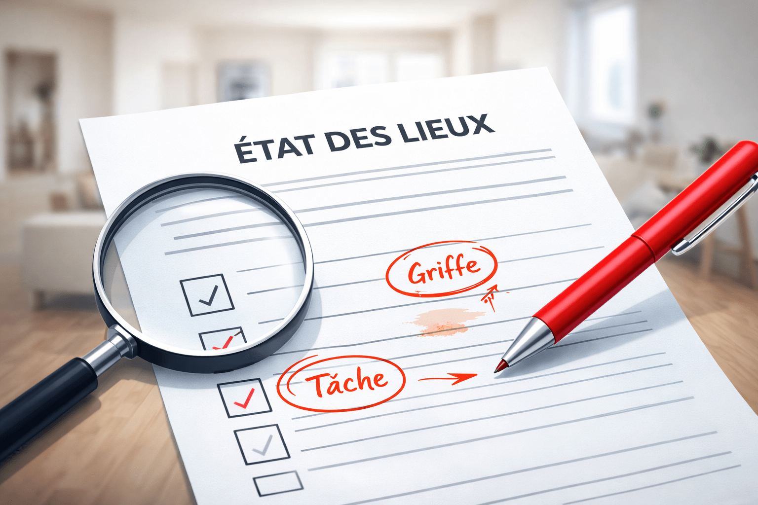 Contestation état des lieux de sortie : procédure complète et modèle de lettre