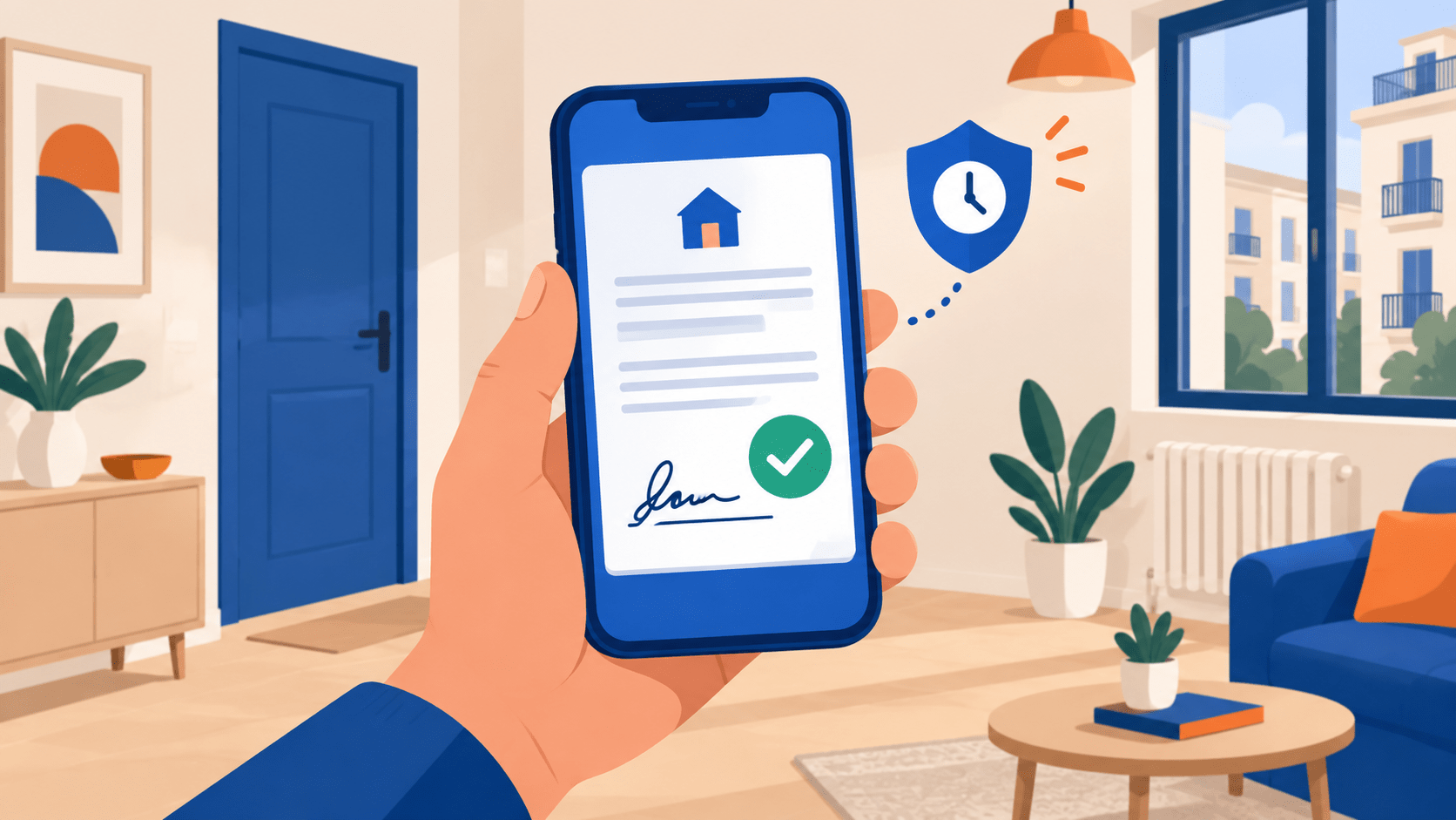 Signature électronique de l'état des lieux : valeur juridique